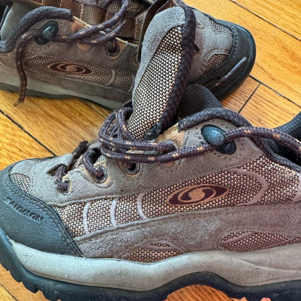 Vintage Salomon Hiking Shoes, W 6US, Gorpcore Y2K